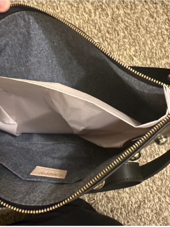 Clare V. Black Studded Shoulder Bag - Women - Picture 4 of 5